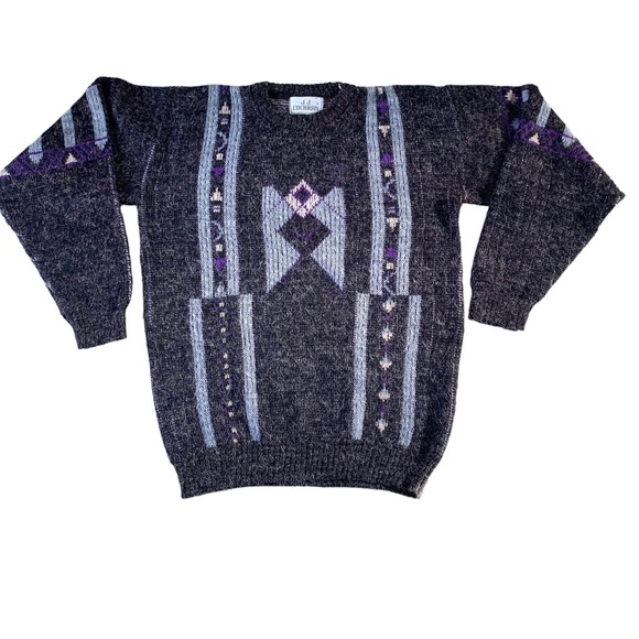 J.J. COCHRAN VINTAGE 80’S COSBY STYLE SWEATER SIZE MEDIUM - Picture 1 of 4